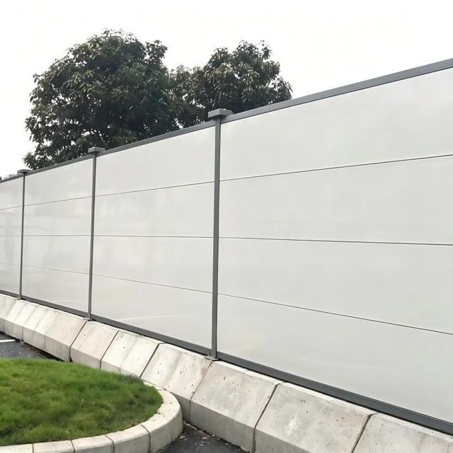 Sturdy Privacy Steel Municipal Engineering Site Barrier