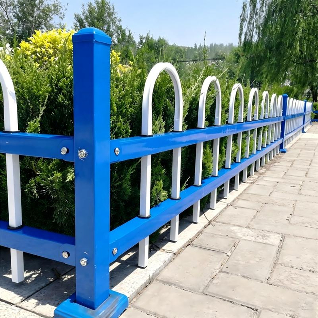 Commercial Garden Ornamental Steel Lawn Fence