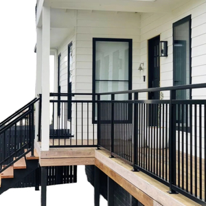 Factory Custom Aluminum Alloy Balcony Railing Outdoor Villa Balcony Fence