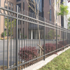 High-Security Anti-Climb Privacy Galvanized Steel Fence