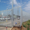 Custom W Type Galvanized Palisade Fence for Warehouse