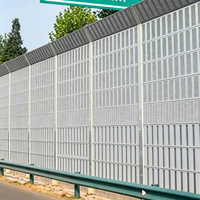 Modern Outdoor Metal Acoustic Sound Barrier
