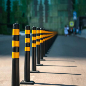 Impact Resistant Safety Bollard for Road