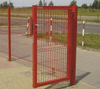 Factory Direct Galvanized 3D Fence Single Gate with Lock System for Garden and House