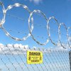 Hot Dip Galvanized Razor Barbed Wire for Airport Security