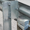 Galvanized W-beam Road Crash Barrier with U-shaped Steel Posts