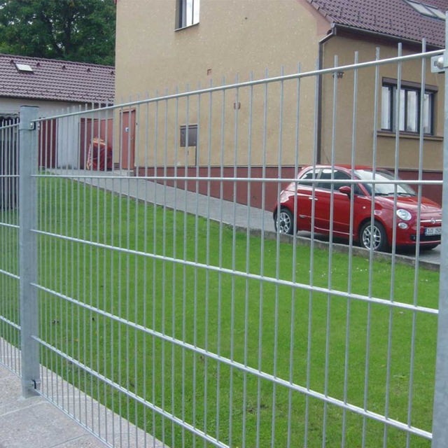 6/5/6 6/8/6 Double Twin Wire Mesh Fence Panel Galvanized Materials Fence Steel for Residents Area