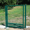 Factory Direct Galvanized 3D Fence Single Gate with Lock System for Garden and House