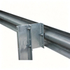 Galvanized W-beam Road Crash Barrier with U-shaped Steel Posts