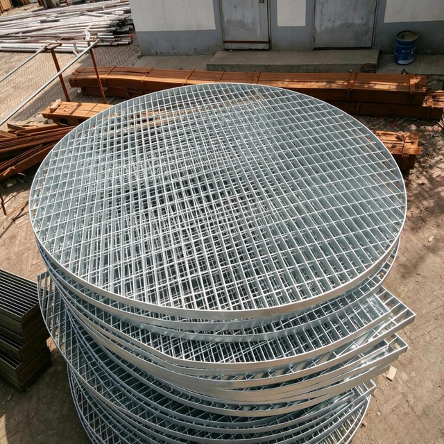 Hot Dip Galvanized Anti Slip Industrial Platform Steel Grating