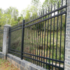Steel Fence Manufacturer Decorative Garden Steel Fence Panels for Backyard