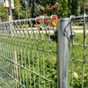 Galvanized Roll Top BRC Garden Wire Mesh Fence