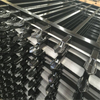 Galvanized Tubular Black Steel Fence Panel for Residential