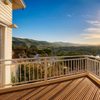 Factory Custom Aluminum Alloy Balcony Railing Outdoor Villa Balcony Fence