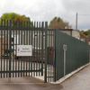 Decorative Powder Coated D Section Palisade Fence for Factory Perimeter