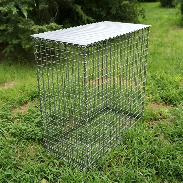 Landscape Engineering Galvanized Gabion Mesh