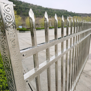 High-Grade Stainless Steel Anti-Climbing Tubular Ornamental Fence