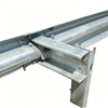 Galvanized W-beam Road Crash Barrier with U-shaped Steel Posts