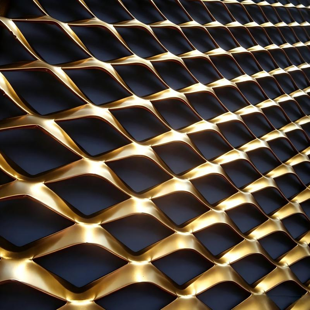 Multi-Purpose Expanded Metal Grating For Construction