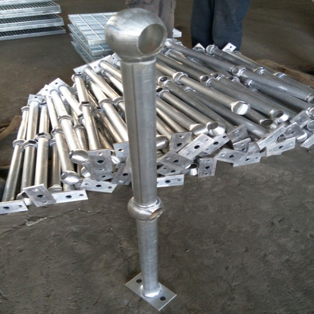 Wholesale Factory Platform Stainless Steel Ball Joint Stanchion for Walkways