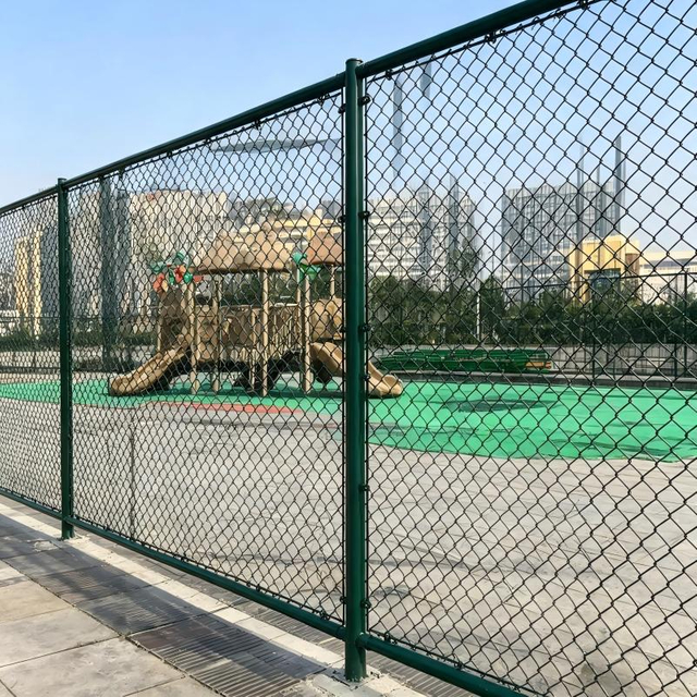 Factory Chain Link Vinyl Galvanized Wire Mesh Fence for Baseball