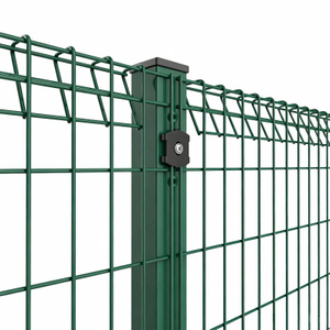 Galvanized Roll Top BRC Garden Wire Mesh Fence