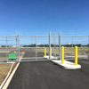Sliding Gate With Matching Fence Gate Fabrication