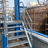 Anti-slip Galvanized Stair Tread Grating for Outdoor Stairs