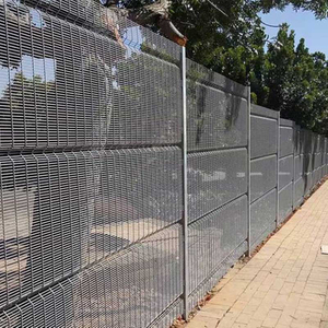 High Security Hot Dipped Galvanized Anti Climb 358 Fence for Factory Plant Power Station 