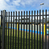 Anti-Climbing Galvanized Metal Steel Fence for Perimeter Security